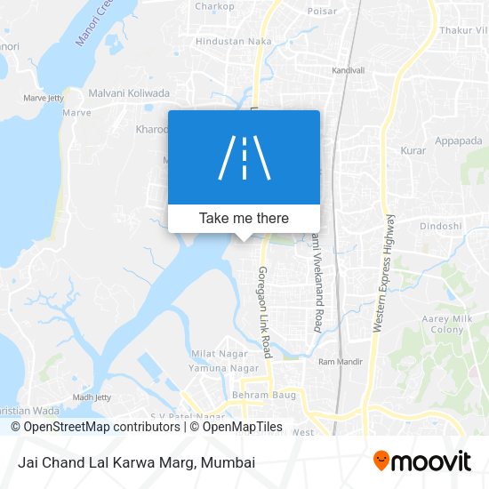 Jai Chand Lal Karwa Marg map