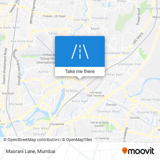 Masrani Lane map