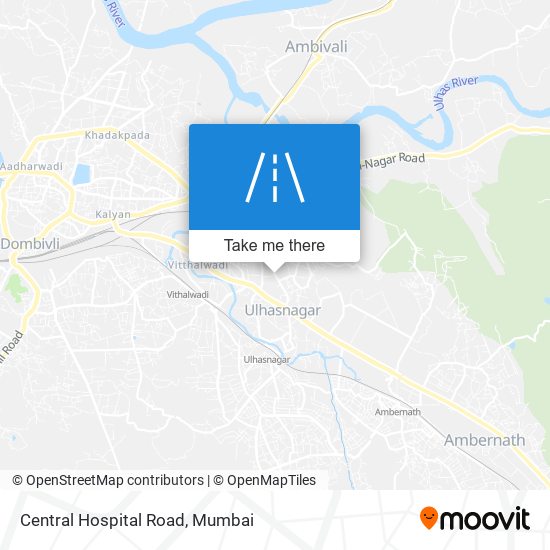 Central Hospital Road map