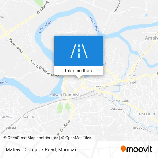 Mahavir Complex Rd map