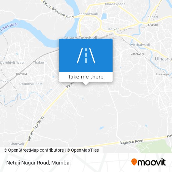 Netaji Nagar Road map