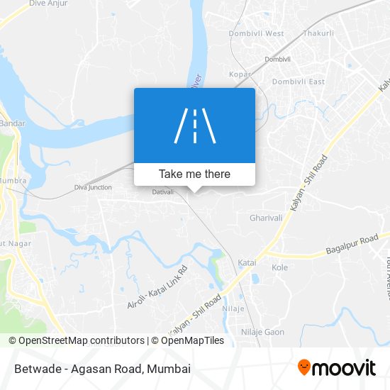 Betwade - Agasan Road map