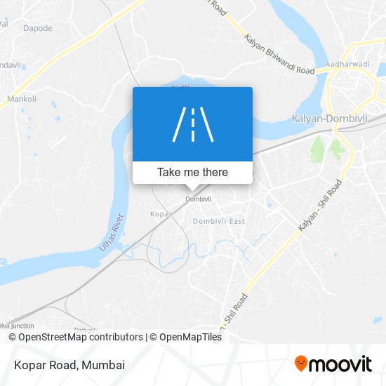 Kopar Road map