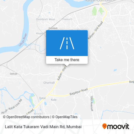 Lalit Kata Tukaram Vadi Main Rd map