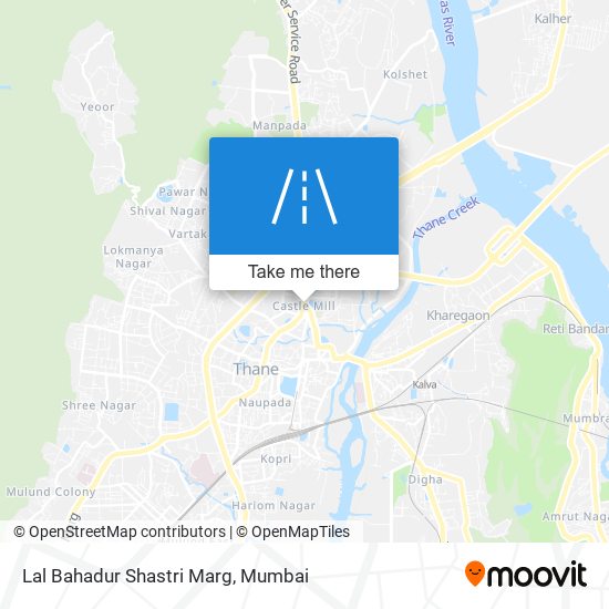 Lal Bahadur Shastri Marg map