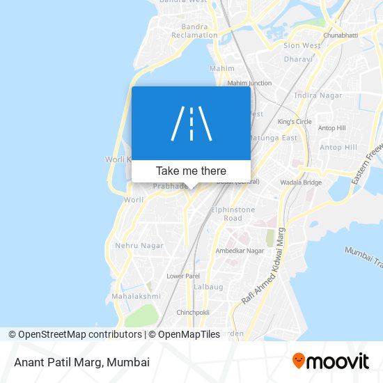 Anant Patil Marg map