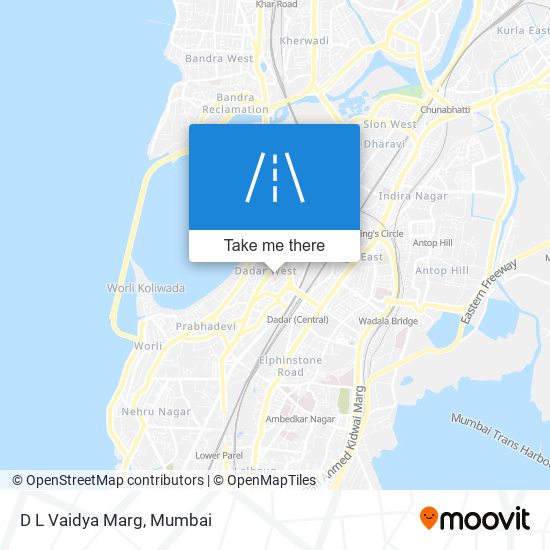 D L Vaidya Marg map