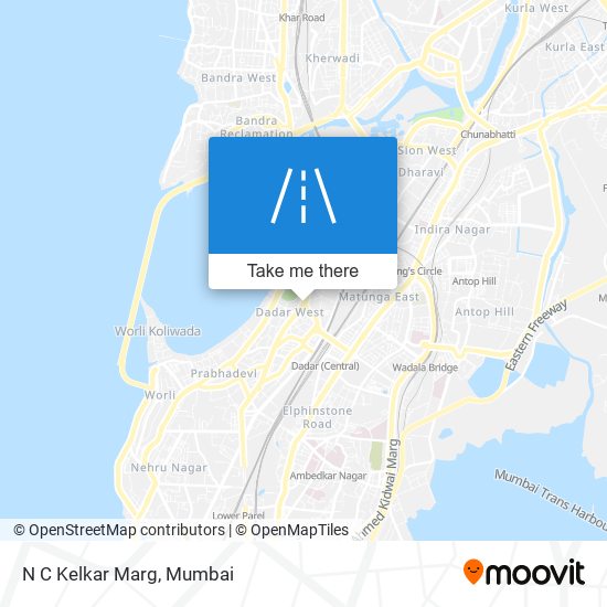 N C Kelkar Marg map