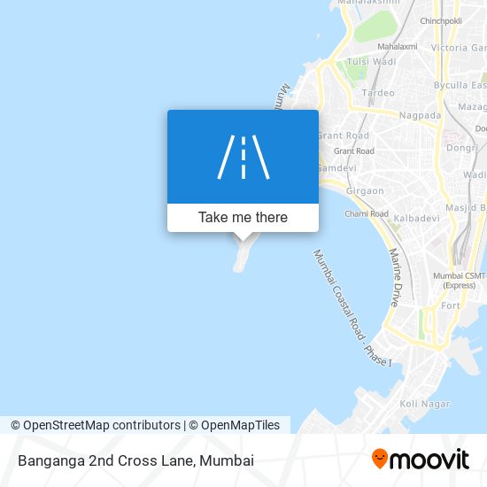 Banganga 2nd Cross Lane map