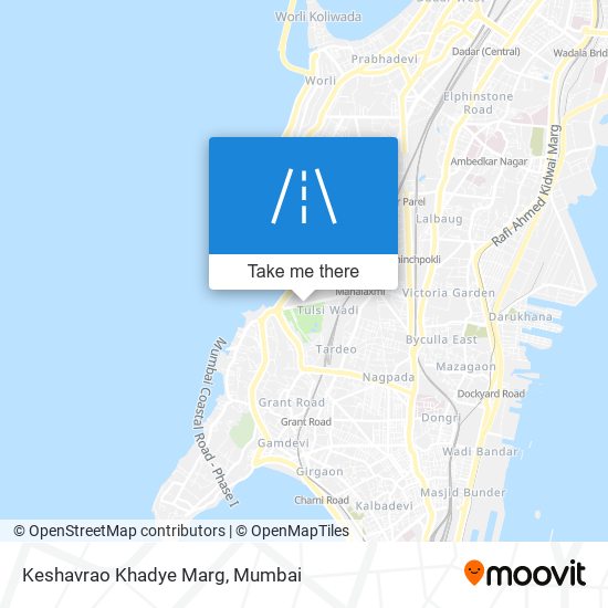 Keshavrao Khadye Marg map