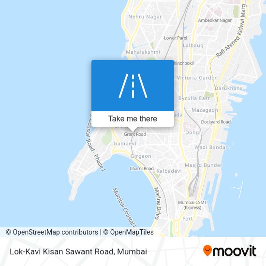 Lok-Kavi Kisan Sawant Road map