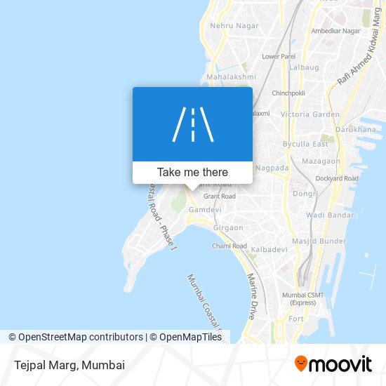 Tejpal Marg map