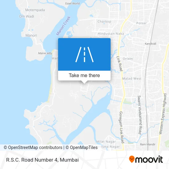 R.S.C. Road Number 4 map