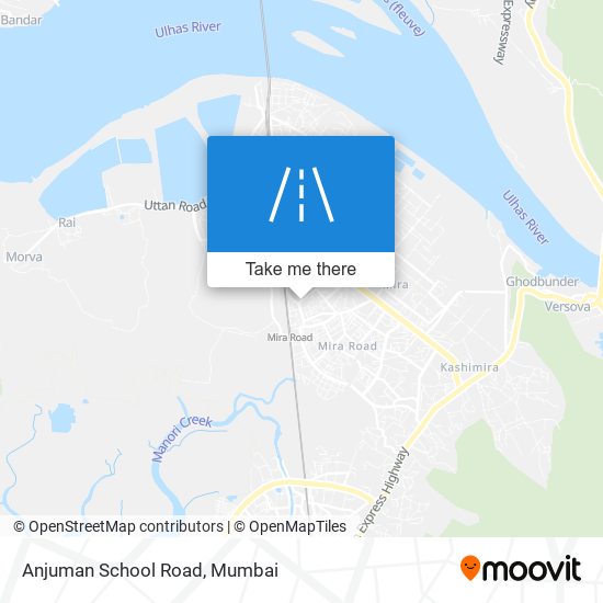 Anjuman School Road map