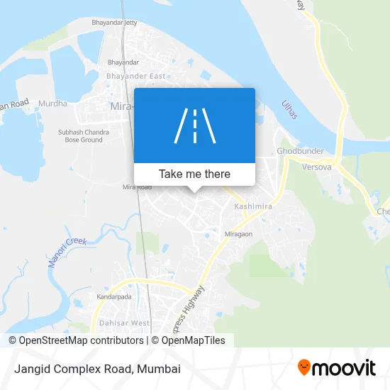Jangid Complex Road map
