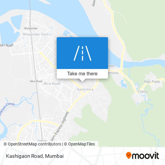 Kashigaon Road map