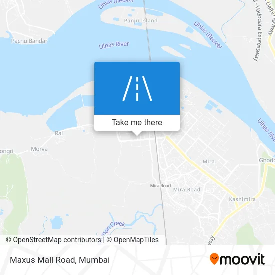 Maxus Mall Road map