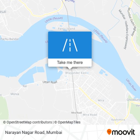 Narayan Nagar Road map