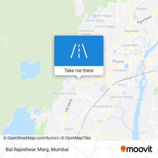 Bal Rajeshwar Marg map