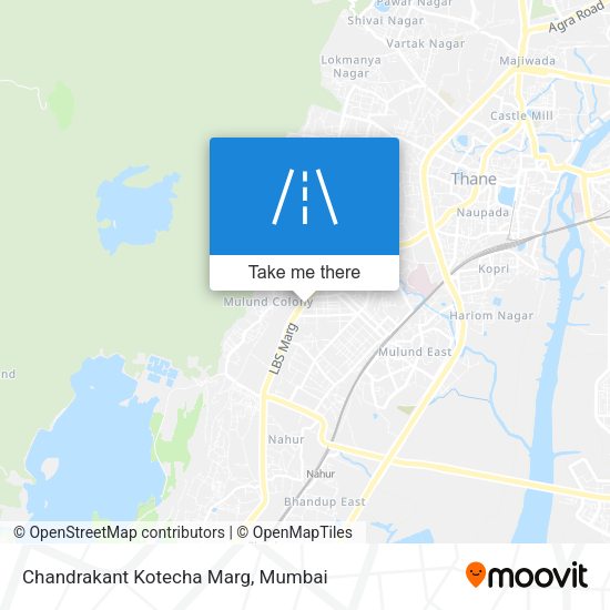 Chandrakant Kotecha Marg map