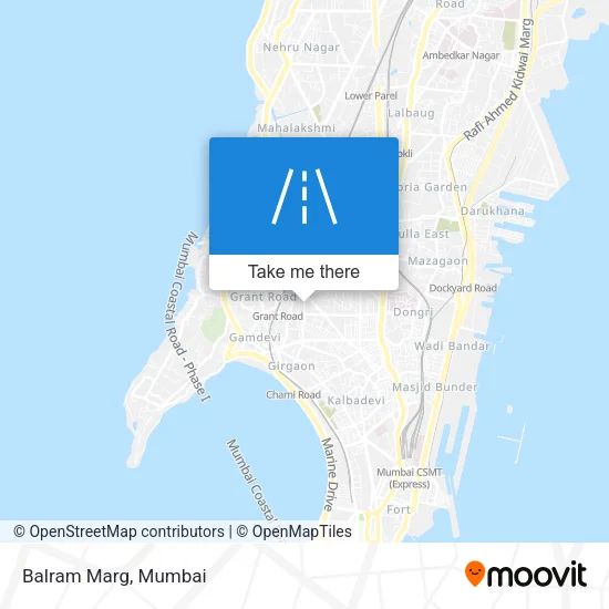 Balram Marg map