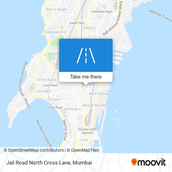 Jail Road North Cross Lane map