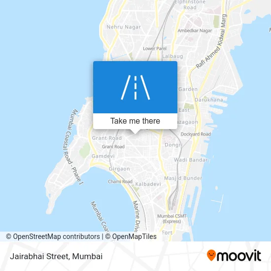 Jairabhai Street map
