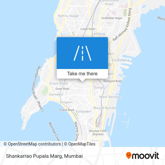 Shankarrao Pupala Marg map