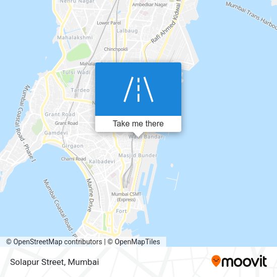 Solapur Street map