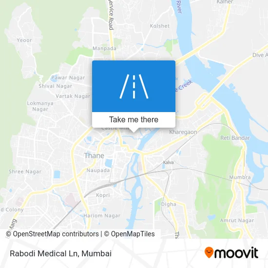 Rabodi Medical Ln map