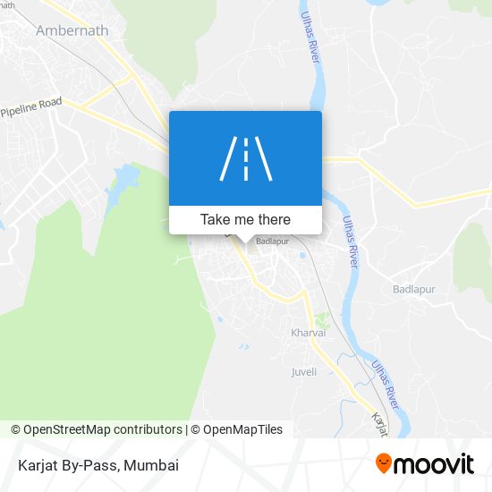 Karjat By-Pass map