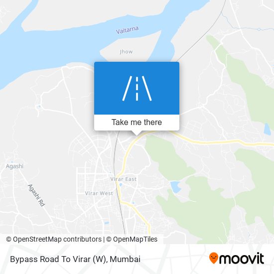 Bypass Road To Virar (W) map