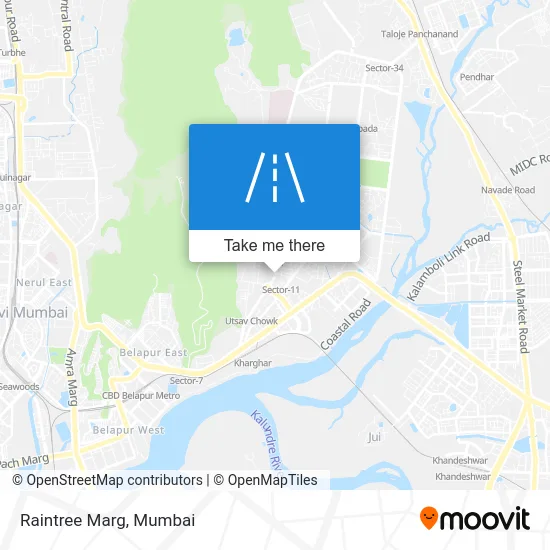 Raintree Marg map