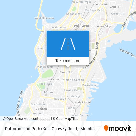 Dattaram Lad Path (Kala Chowky Road) map