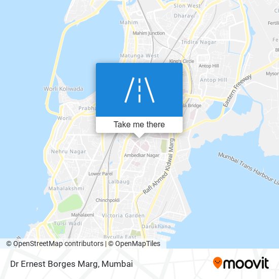 Dr Ernest Borges Marg map