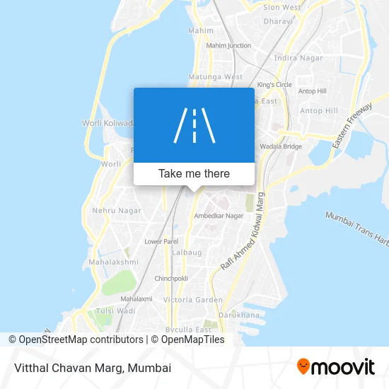 Vitthal Chavan Marg map