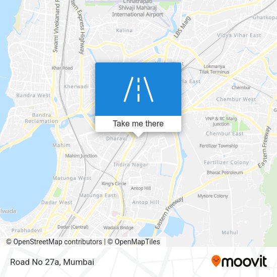 Road No 27a map
