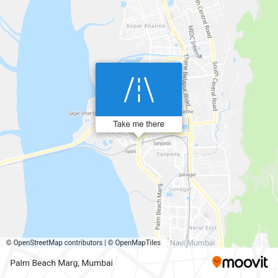 Palm Beach Marg map