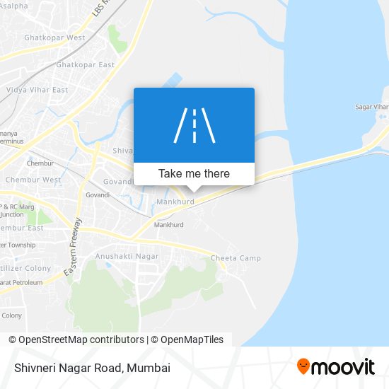 Shivneri Nagar Road map