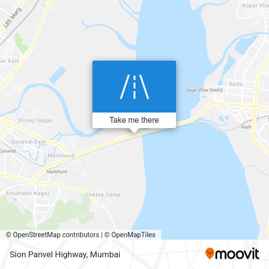 Sion Panvel Highway map