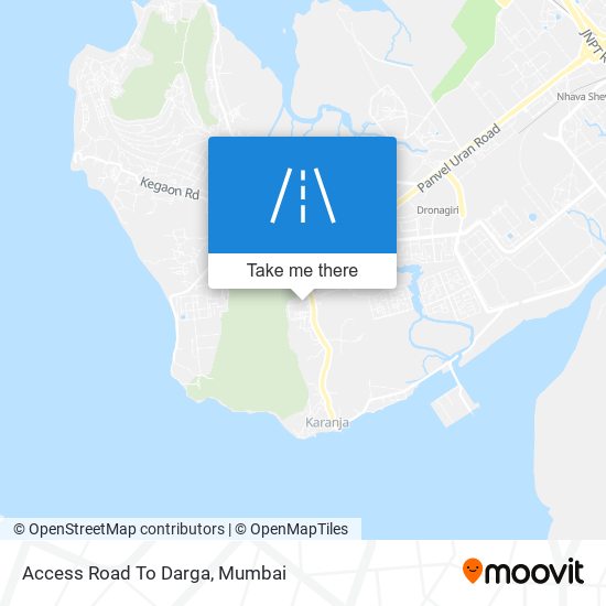 Access Road To Darga map