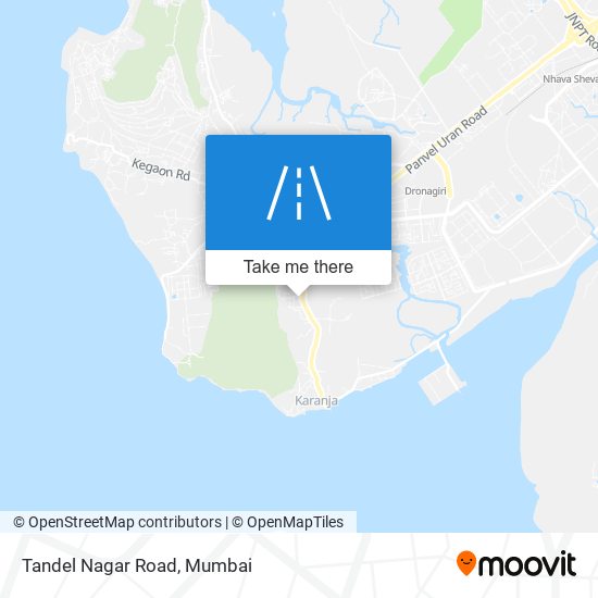 Tandel Nagar Road map