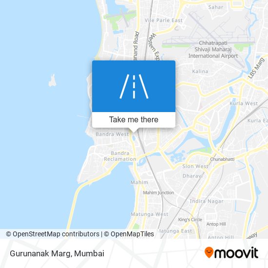 Gurunanak Marg map