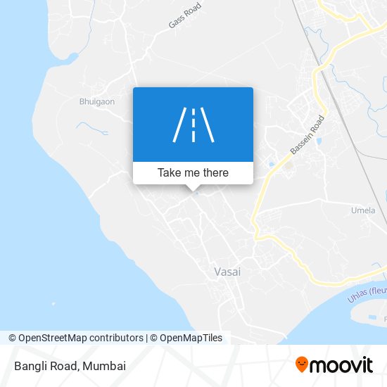 Bangli Road map