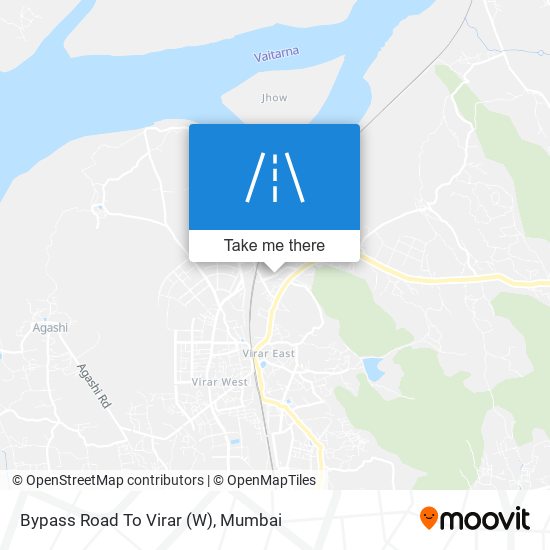Bypass Road To Virar (W) map