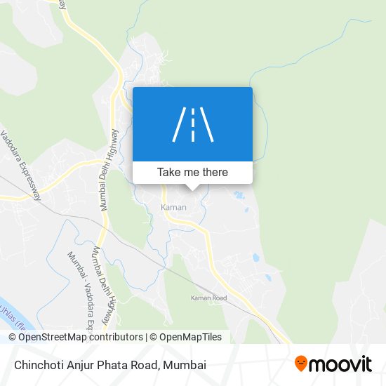 Chinchoti Anjur Phata Road map