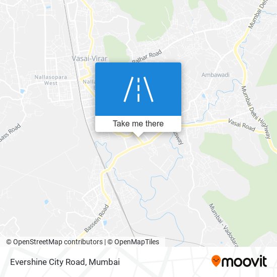 Evershine City Road map