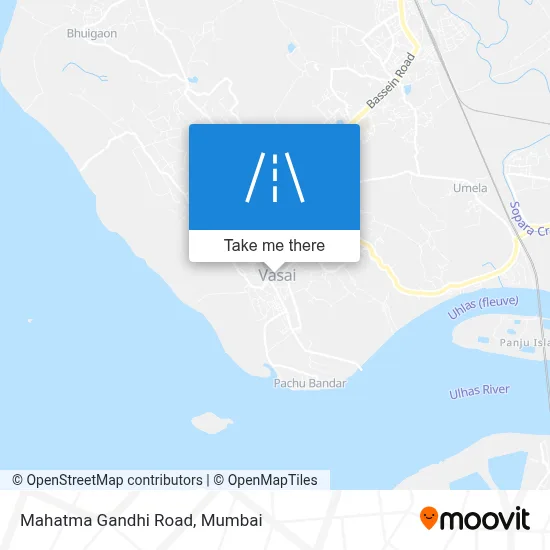 Mathma Gandhi Road map