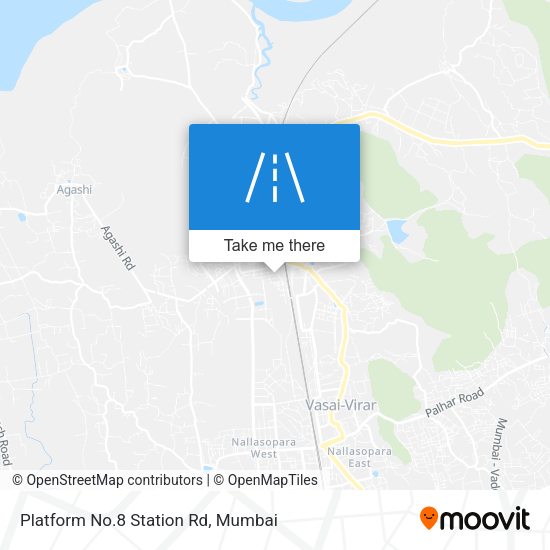 Platform No.8 Station Rd map