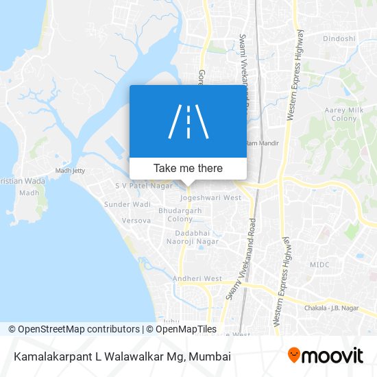 Kamalakarpant L Walawalkar Mg map